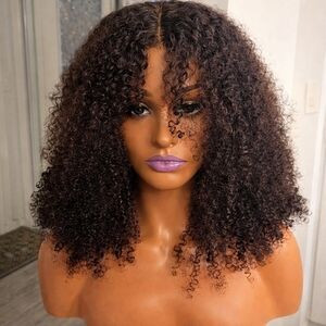 Curly Brown Hair Wig